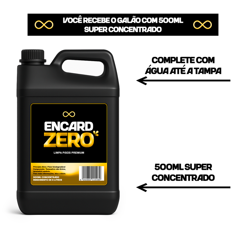 Kit 3 Limpa Pisos e Encardidos ENCARD ZERO Premium [COMPRE 2, LEVE 3!]