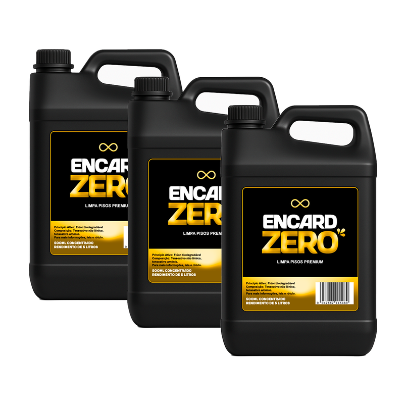 Kit 3 Limpa Pisos e Encardidos ENCARD ZERO Premium [COMPRE 2, LEVE 3!]
